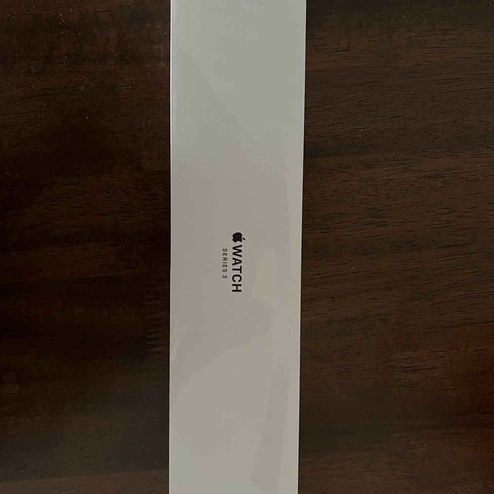 Apple Watch 42 mm space grey aluminum- color black new - sport band- new sealed